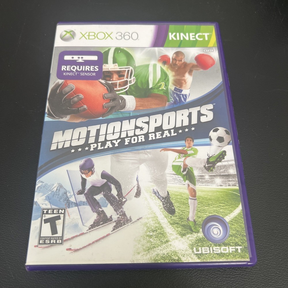 Motionsports Play For REAL  -  **REQUIRES KINECT** Microsoft Xbox 360, 2010