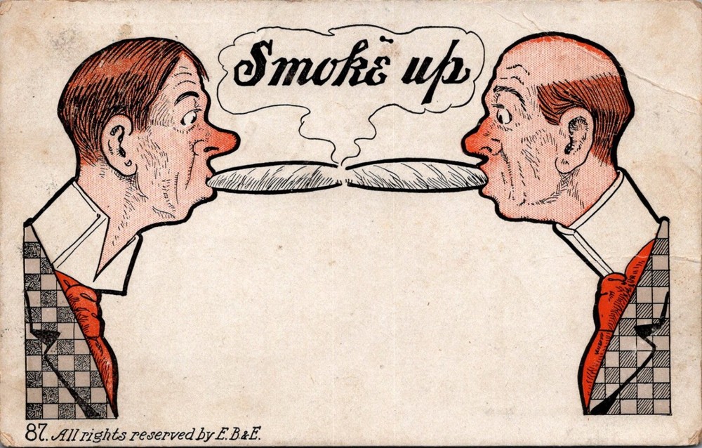1907 Humorous Postcard 