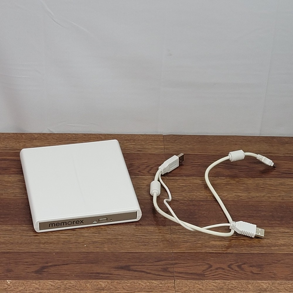 Memorex MRX-650LE  Slim External 8x CD DVD Writer Drive Burner Reader PC & MAC