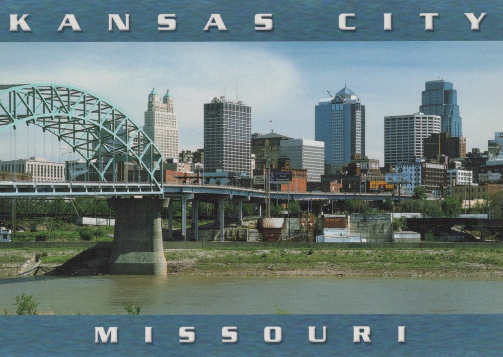 Kansas City Downtown Missouri 4x6 Postcard