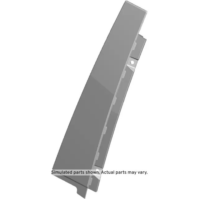 Genuine GM Driver Side Rear Door Window Frame Front Applique 23100333