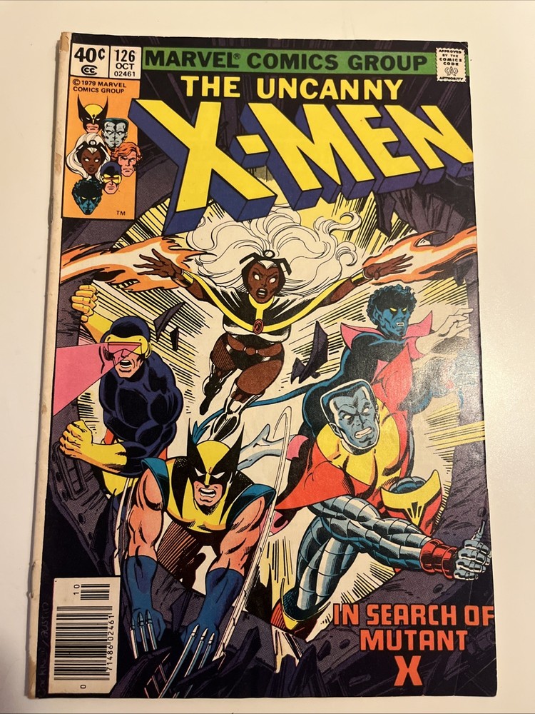 Uncanny X-Men 126 1979 1st Proteus Claremont Bronze Age Key VG
