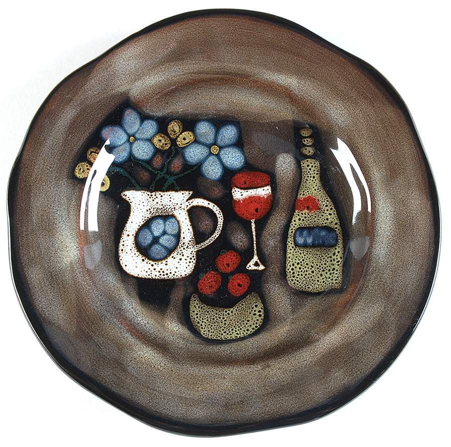 Roscher & Co Wine & Cheese Salad Plate 7605665