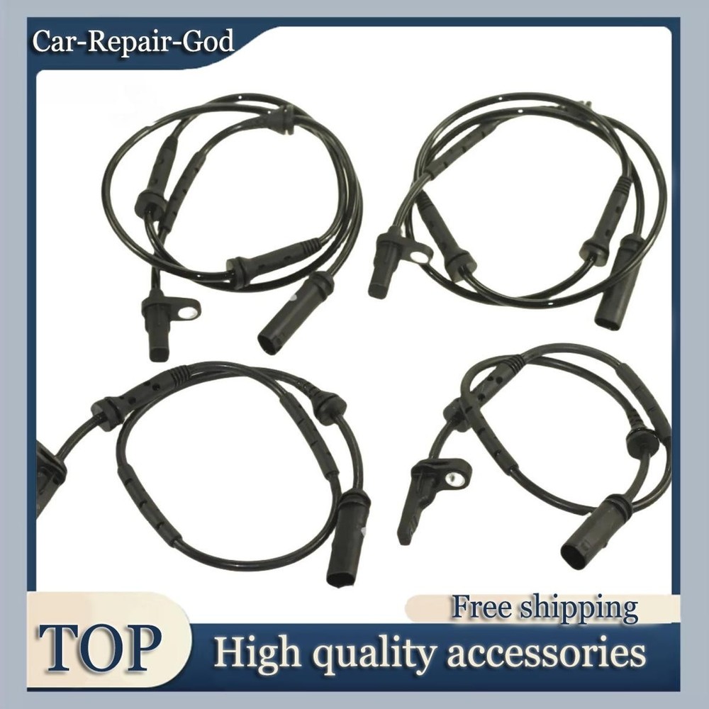 4X Front & Rear Left/Right ABS Wheel Speed Sensor For BMW F25 F26 X3 xDrive28i