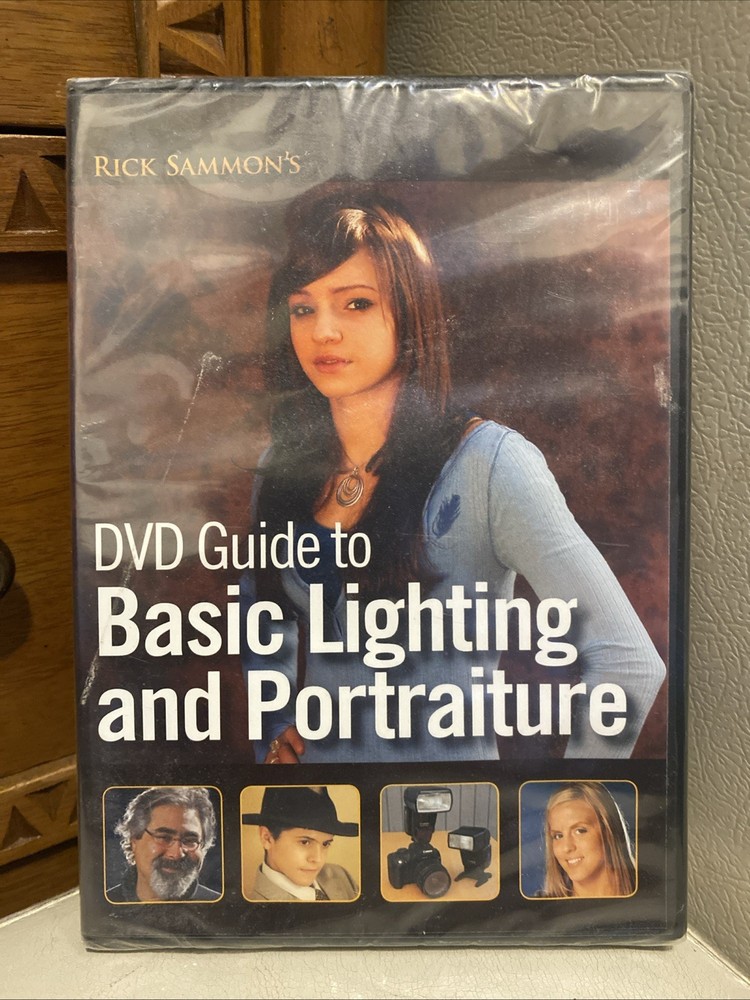 Rick Sammon’s DVD Guide To Basic Lighting And Portraiture Video - Learn How To