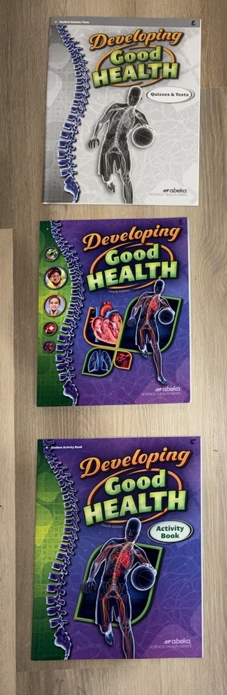 Abeka - 4th Grade - Developing Good Health - Complete Student KIT - Like New