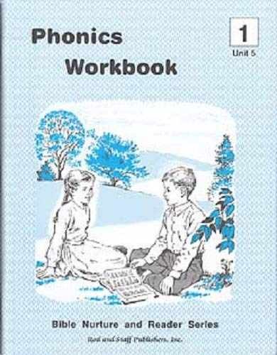 Phonics Workbook Grade 1 Unit 5 - Paperback, by Rod and Staff - Very Good