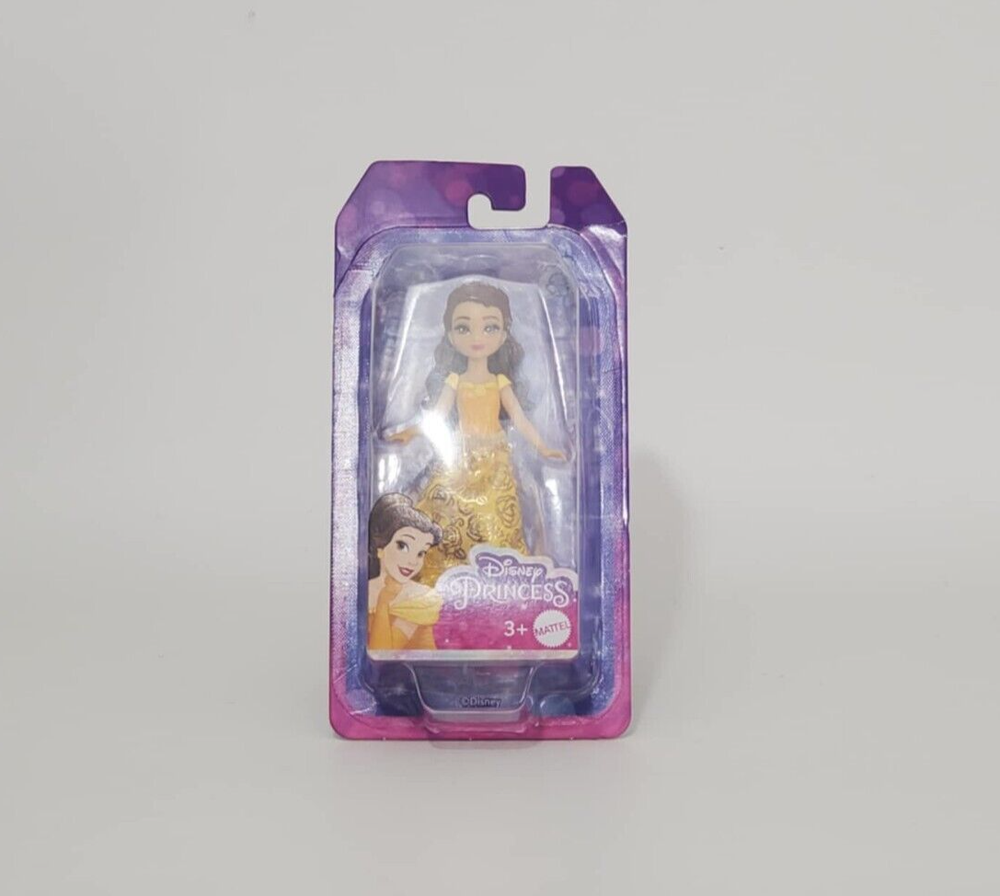 Disney Princess Belle 3.5 Inch Figure Doll by Mattel HLW78 New