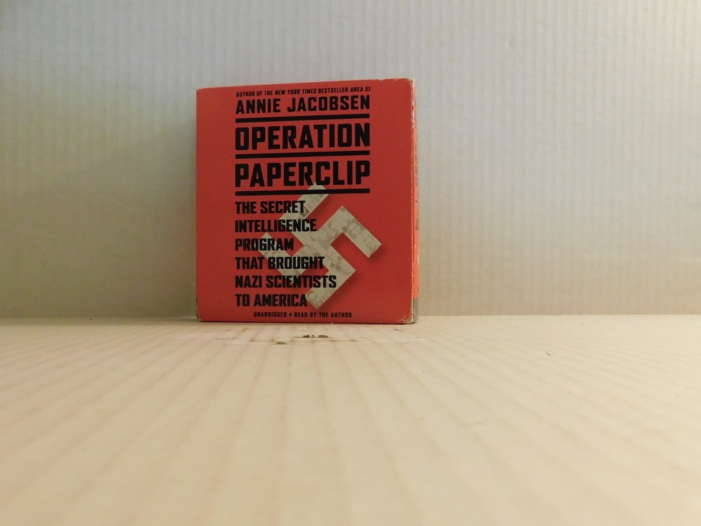 annie jacobsen operation paperclip audio cd