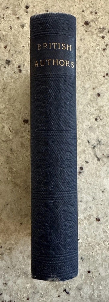 Antique 1891 British Authors: Dickens, Brontë, Thackeray HC Scribners VG+