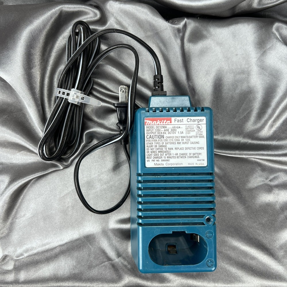 Makita DC1290A 9.6V Tool Battery Charger TESTED GOOD Cordless Tools FAST Ship!📫