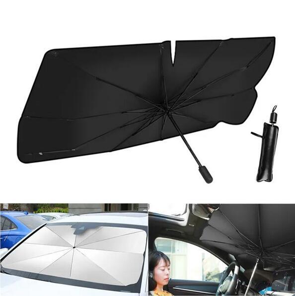 Car Sunshade Umbrella for Front Windshield Protection and Sun Cover