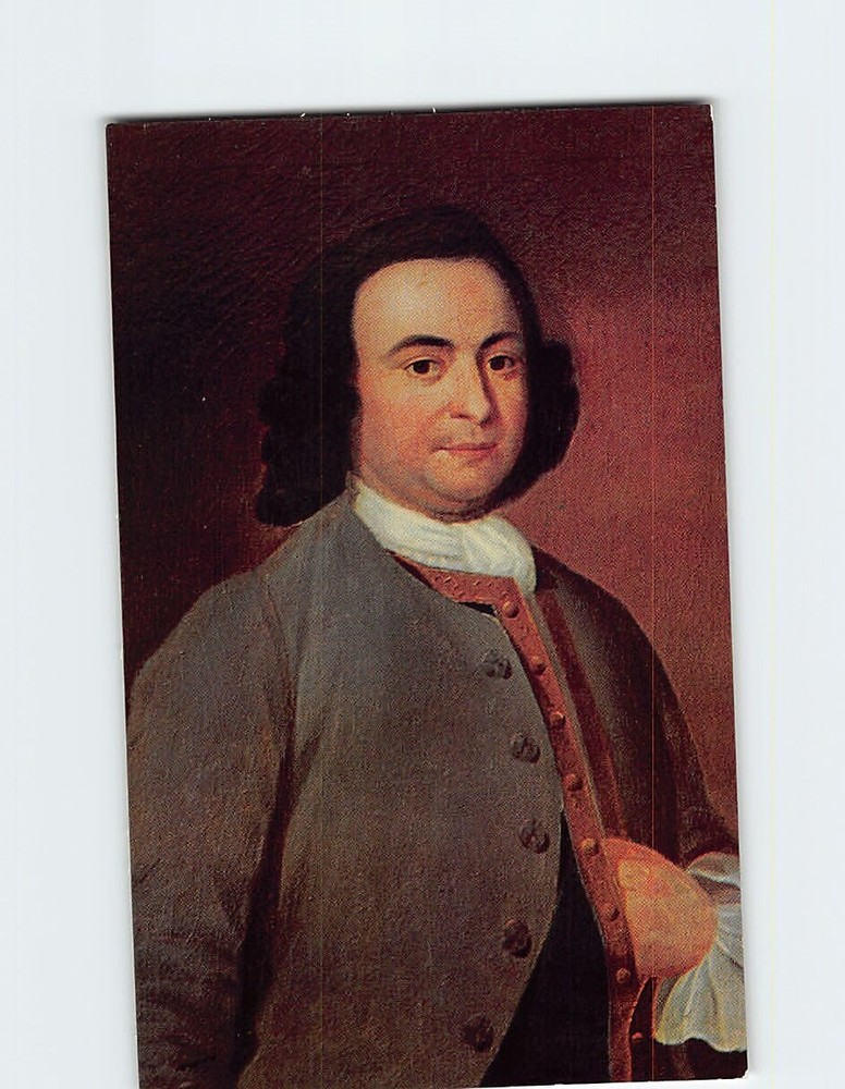 Postcard Portrait of George Mason Gunston Hall Lorton Virginia USA