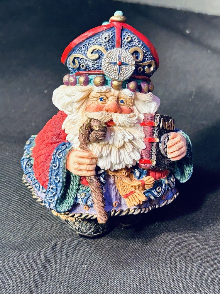 Vtg Crinkle Claus Netherlands Santa By Possible Dreams 659102 1995