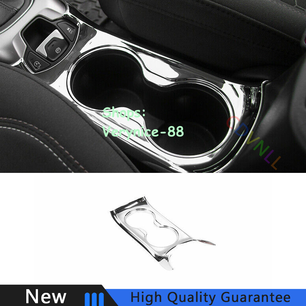 For Jeep Compass 17-2020 Chrome Silver Car Central Console Gear Shift Cover Trim