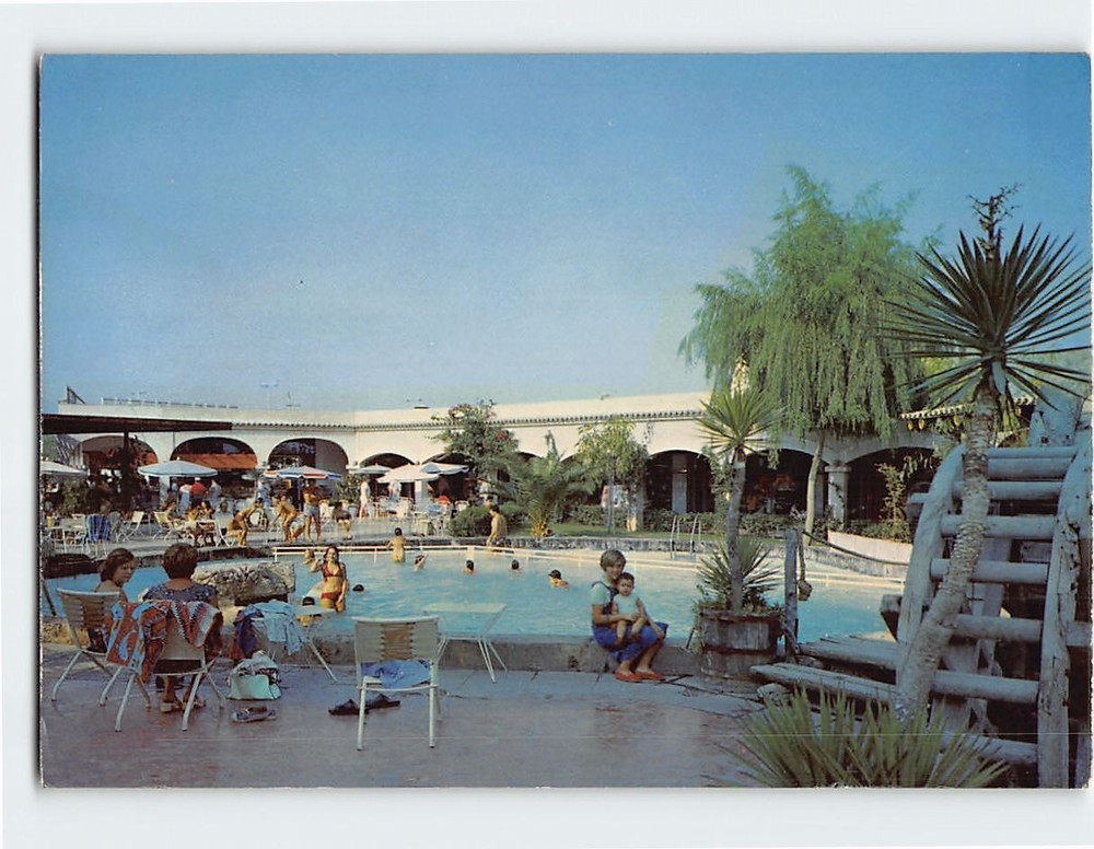 Postcard Pool View El Foro de Mallorca Binisalem Spain