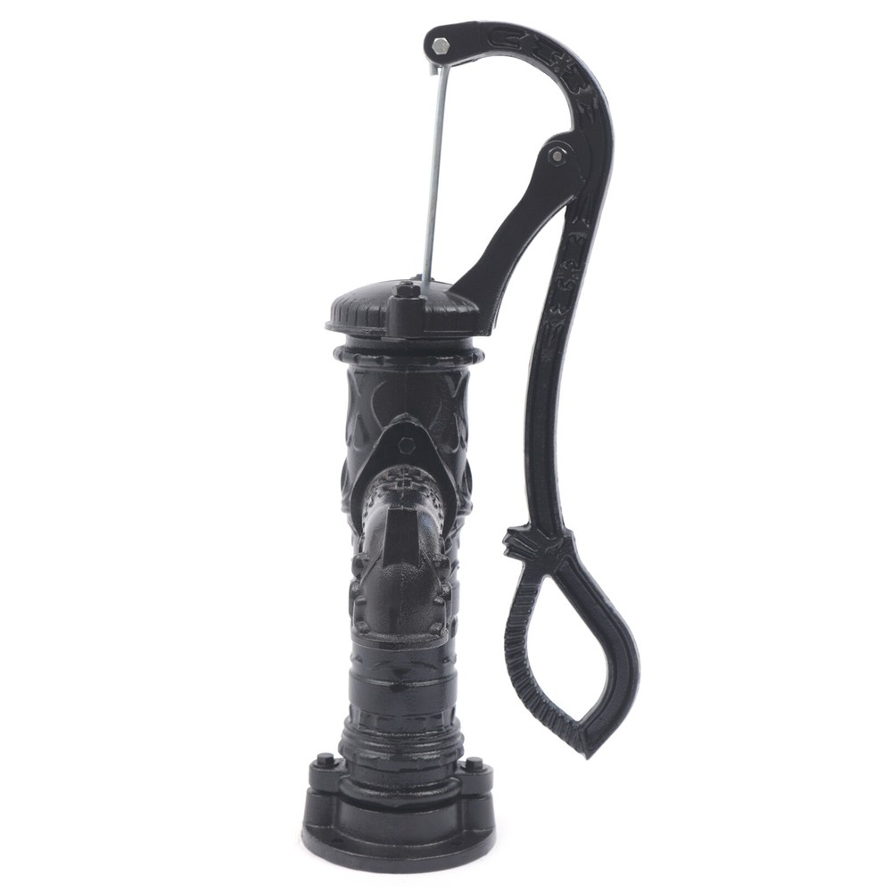 US Hand Pump Cast Iron well water Pitcher Press Suction Yard Ponds Garden Kit