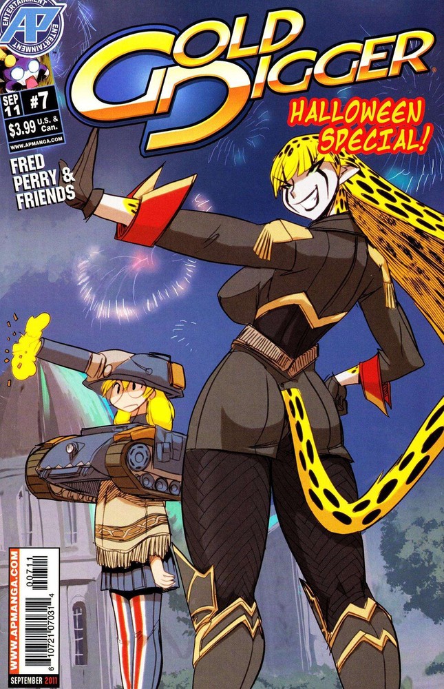 Gold Digger 3rd Series Holiday Special #7 FN Antarctic Fred Perry Halloween Edition