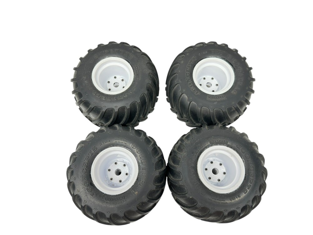 Jconcepts 3183 Golden Years 2.6 Monster Truck Tires W Tribute Wheels (4) #15017