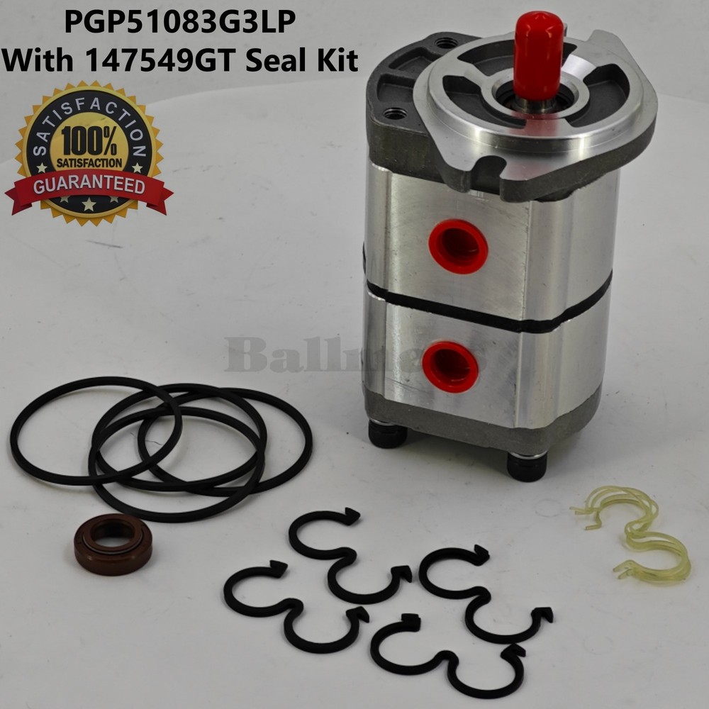 PGP51083G3LP Hydraulic Gear Pump High Pressure Double Oil Pump w/147549GT Seal