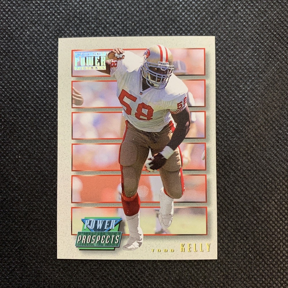 POWER-PROSPECTS Todd Kelly INSERT-RC 49ERS VOLS Tennessee VOLUNTEERS