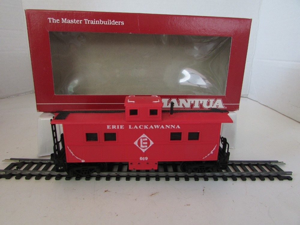Mantua HO 726-030 Heavy 36' Caboose Erie Lackawanna #669 Boxed E