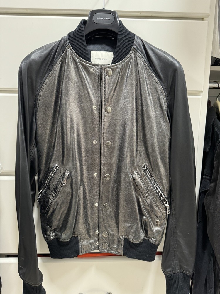 Balmain Men's Leather Jacket