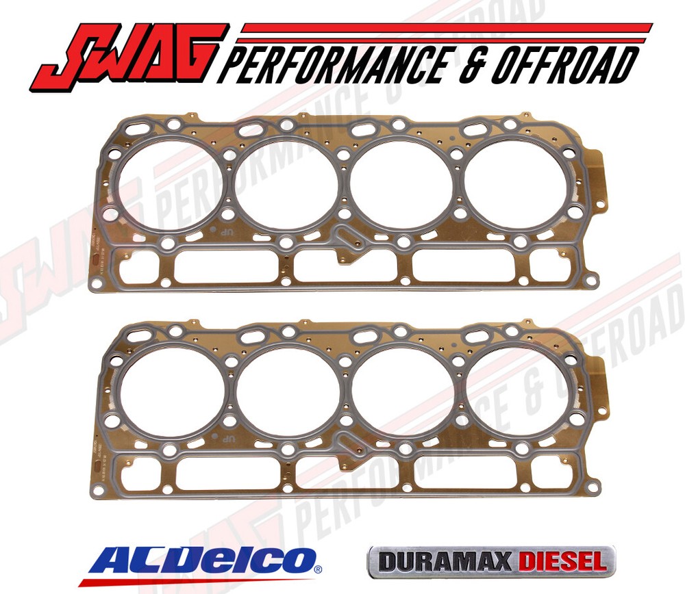 Genuine OEM AC Delco GM Grade A R/L Head Gasket Set 12676857-image