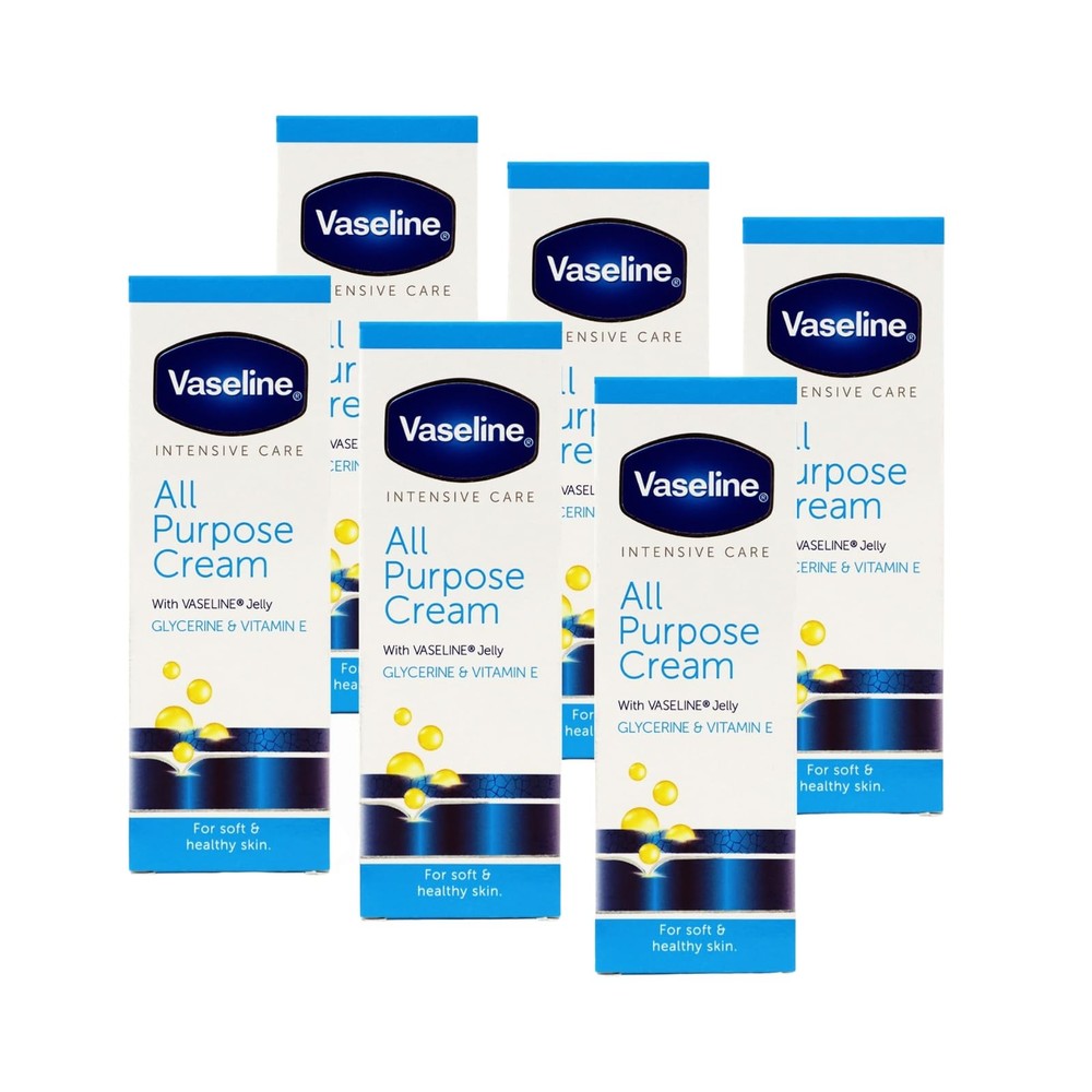 Intensive Care All Purpose Cream for Rough Cracked Skin Relief 6-Pack 1.41 Fl Oz