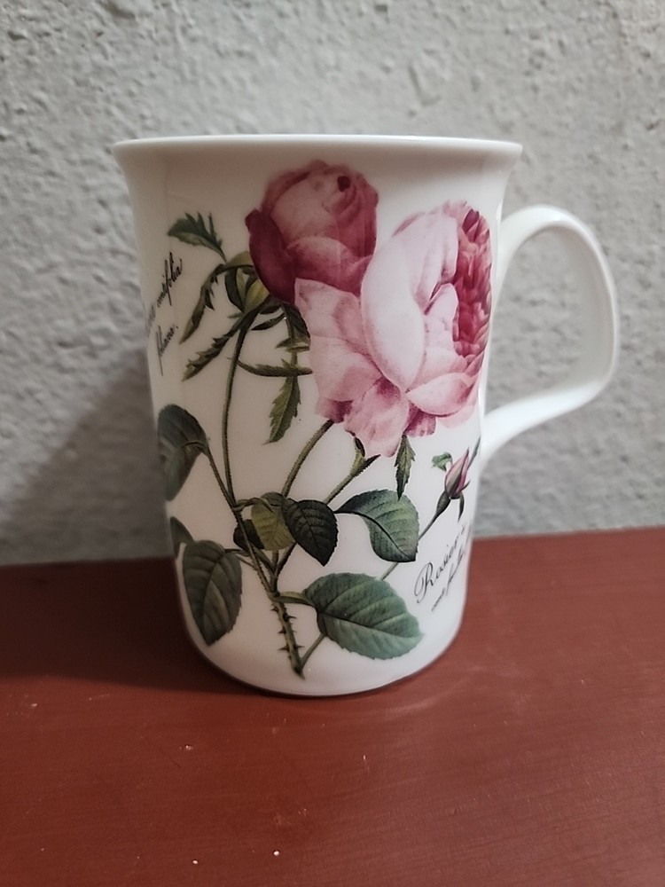 Roy Kirkham Redoute Roses Mug Made in England 1996