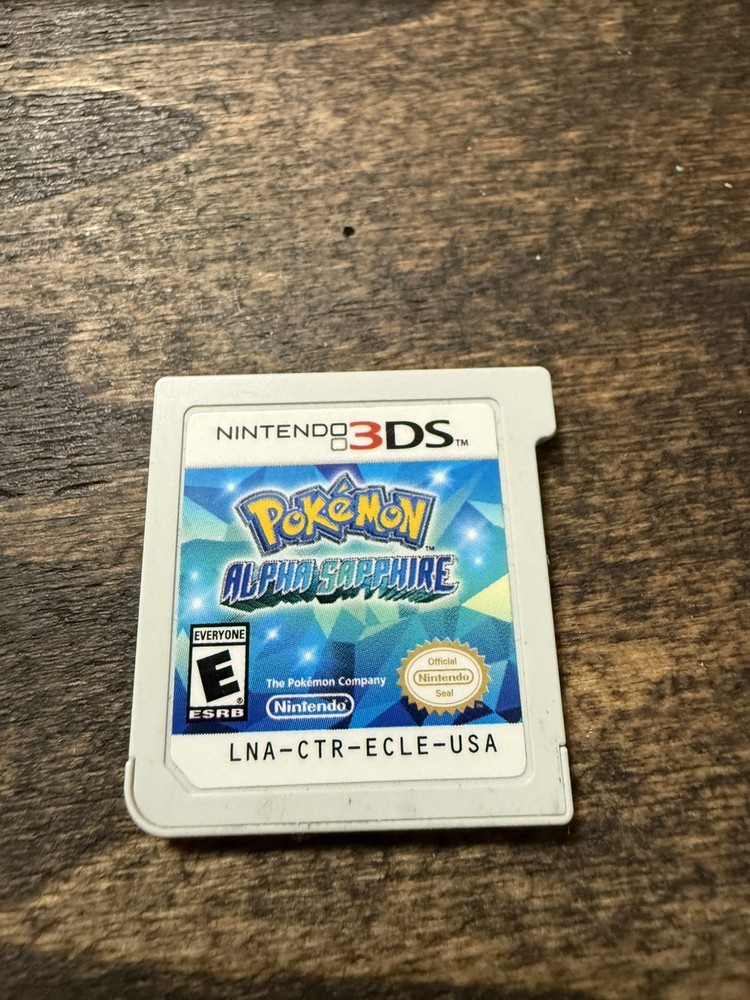 Pokemon: Alpha Sapphire Video Game Nintendo 3DS