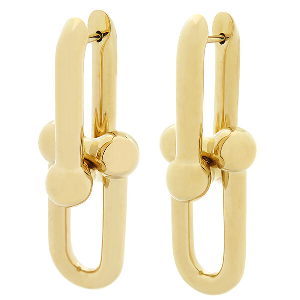 Tiffany & Co. Earrings HardWear Extra Large Lynk K18YG Gold 750YG 761905