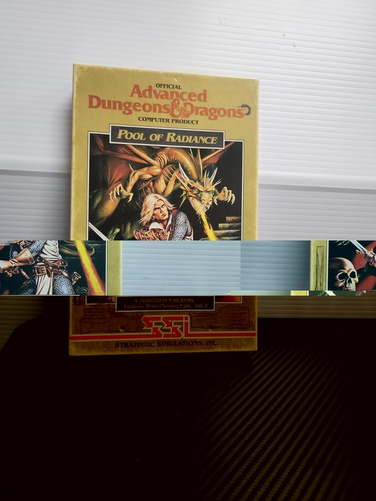 Advanced Dungeons & Dragons-Pool of Radiance IBM PC Role- Playing Game T46