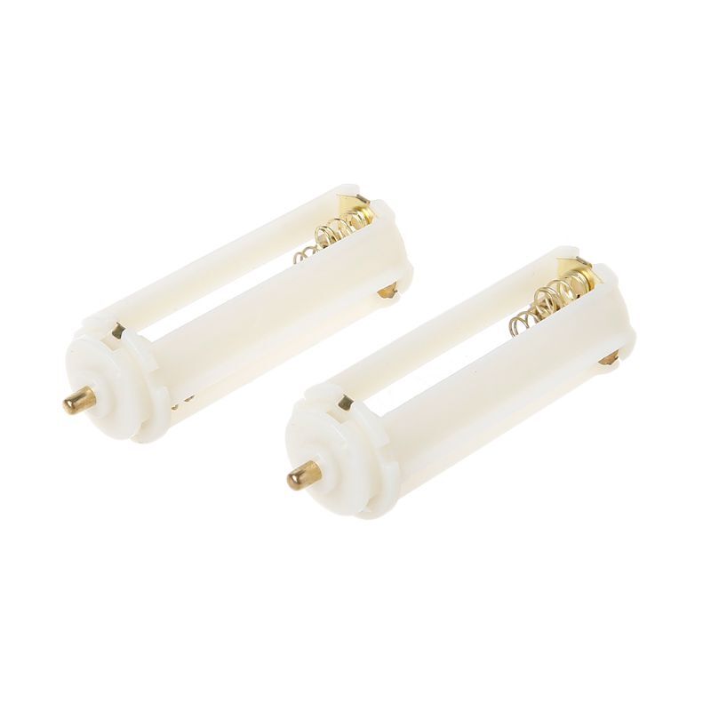 2 Pcs Holder for Case Box 3 AAA LR03 For Flashlight Torch New