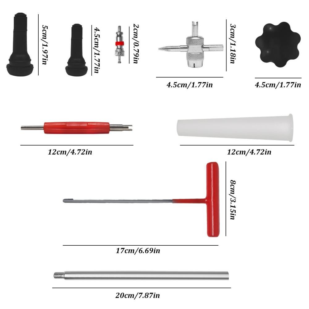 TR413 Tire Valve Stem Core Tool Kit Remover and Installer US
