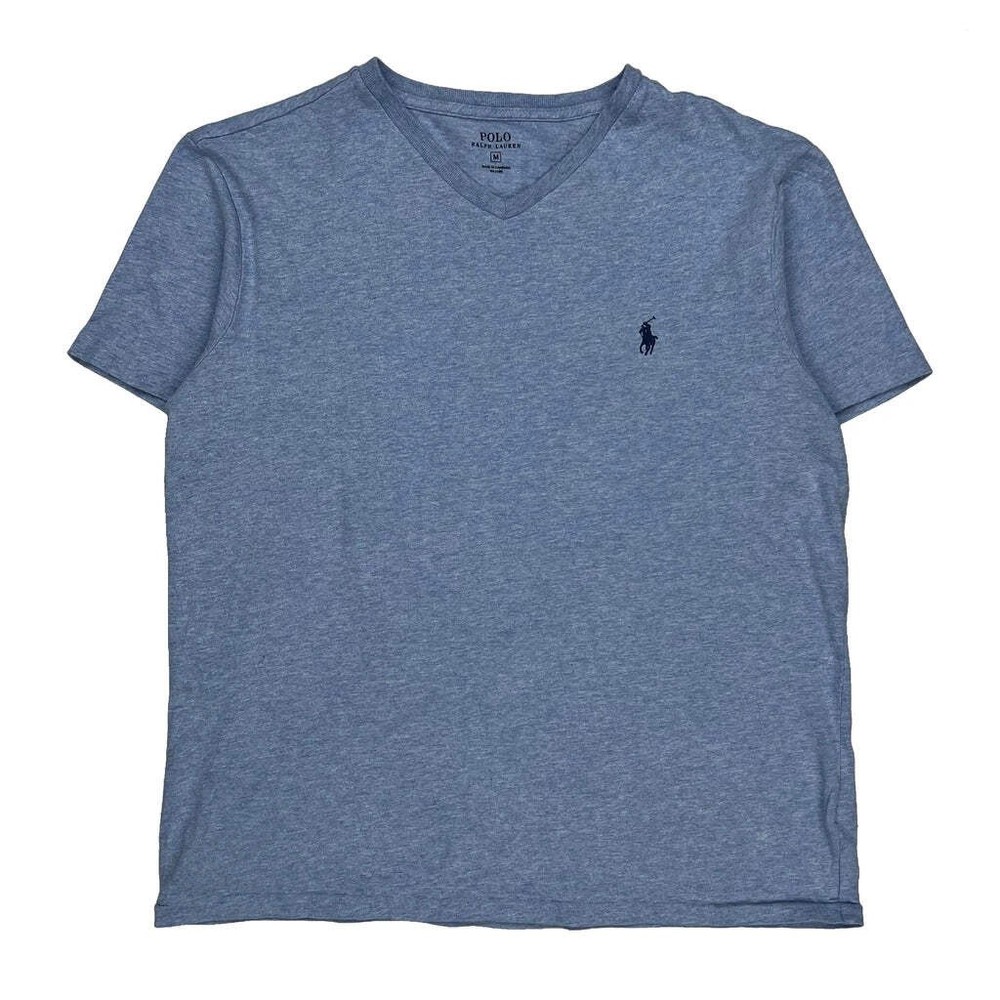 Polo By Ralph Lauren T-Shirt - Medium Blue Cotton