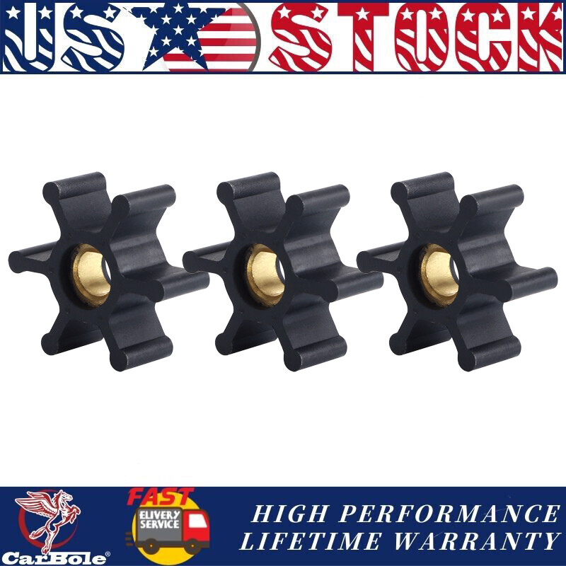 3 Pack 1/10th&1/12th Replacement Impeller Parts Fits Water Utility Transfer Pump