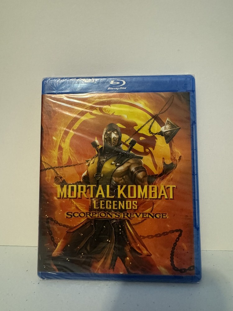 Mortal Kombat Legends: Scorpion's Revenge (Blu-ray, 2020) NEW !