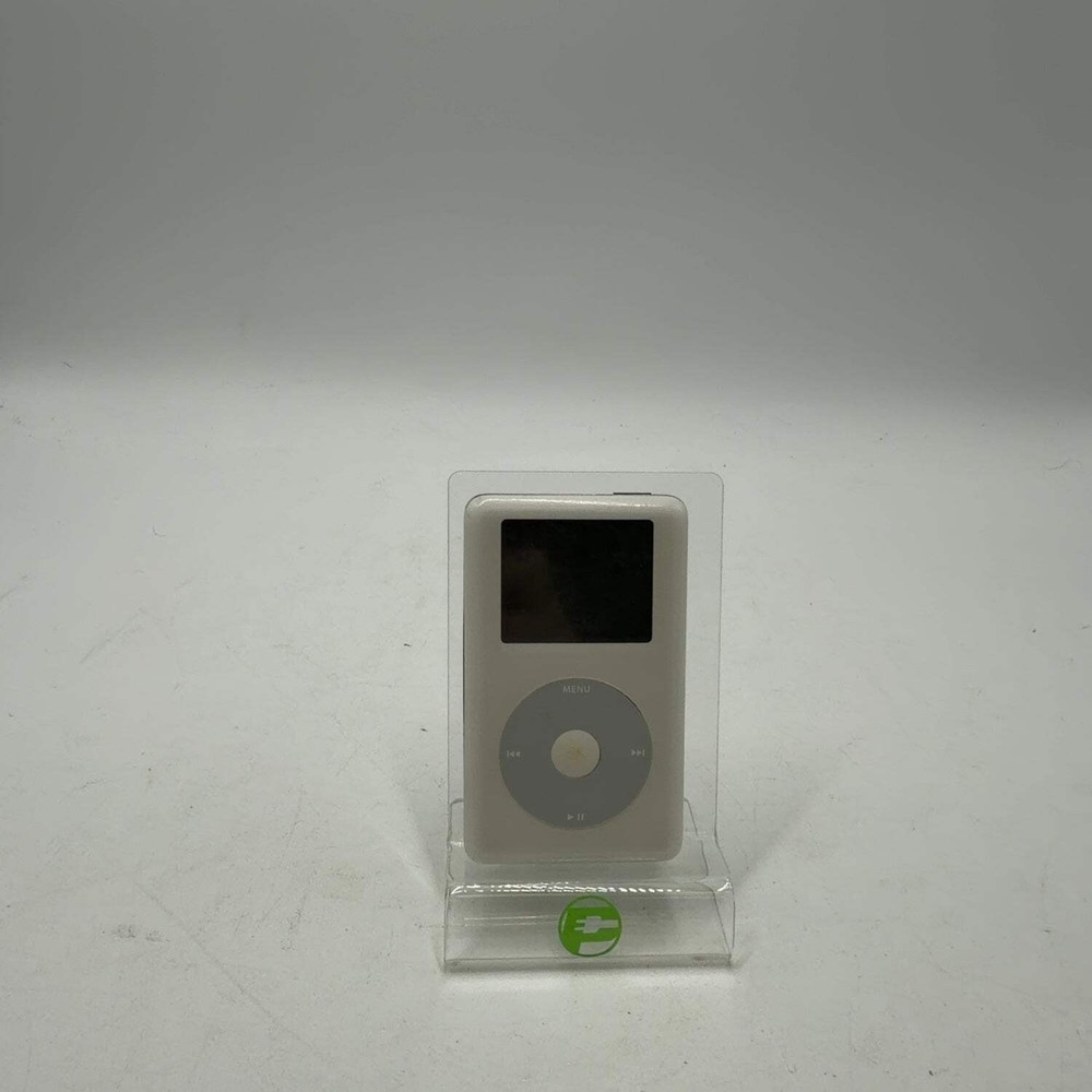 Broken Apple iPod Classic 4th Gen 40GB MP103 White Read