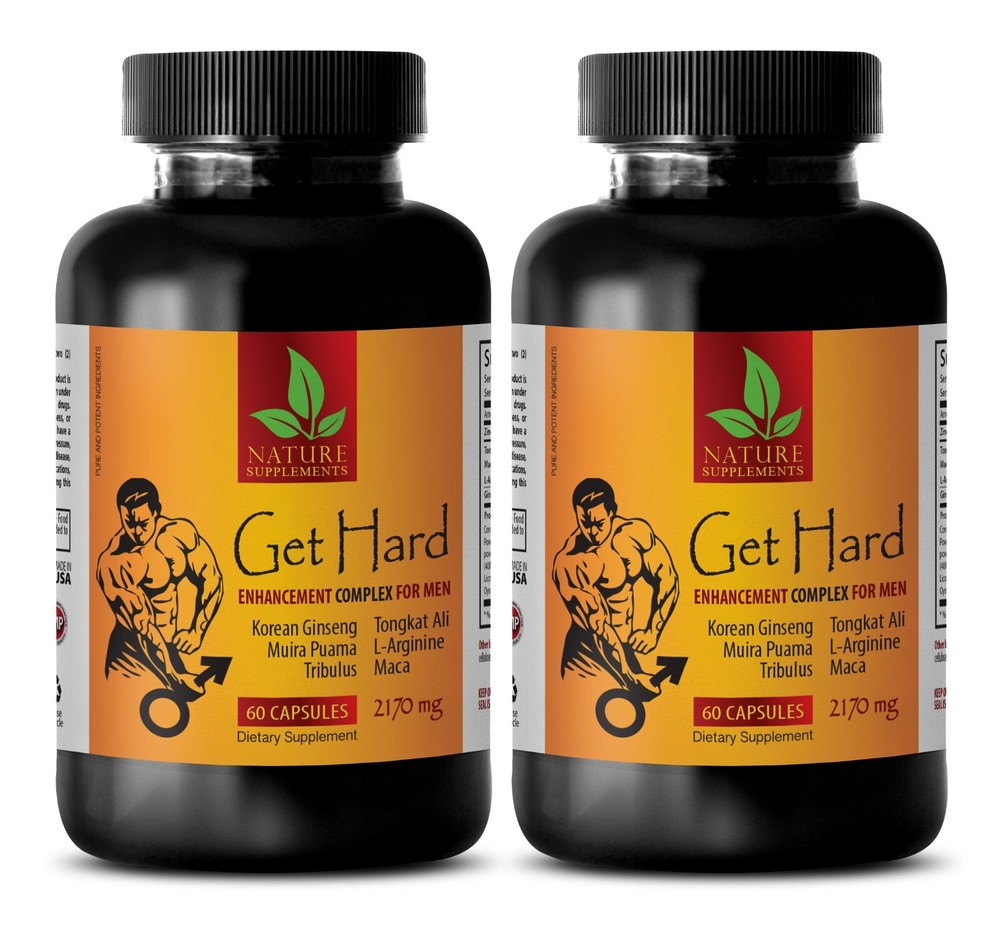 Energy Stability - GET HARD COMPLEX - Resilient Formula 2 Bottles 120 Capsules