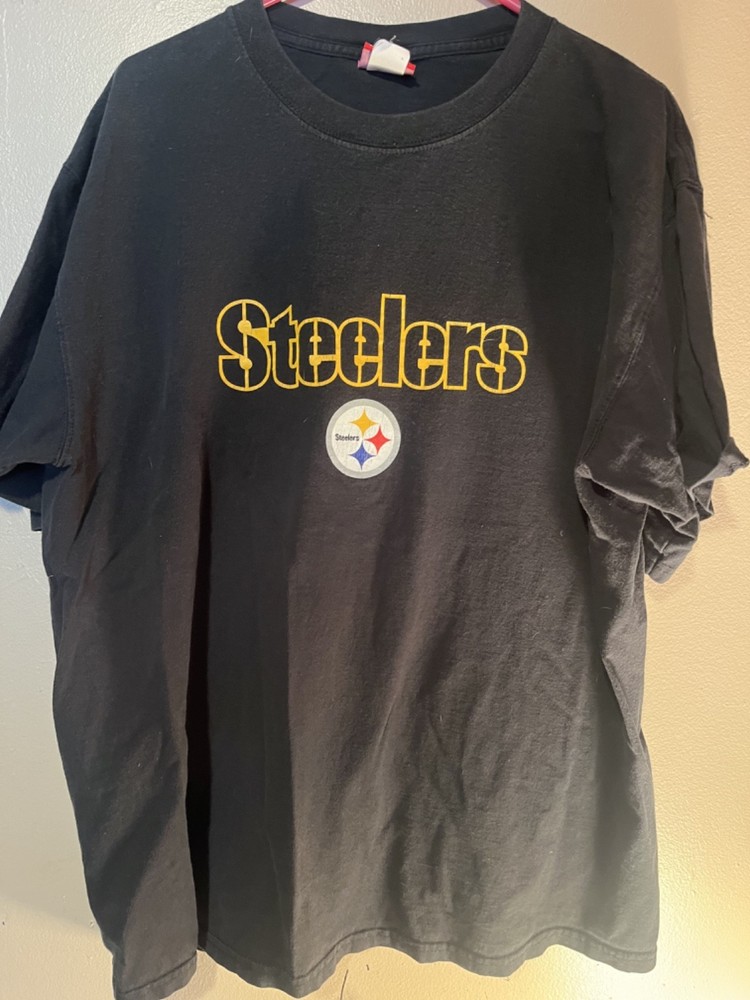 Vintage Pittsburgh Steelers Logo T Shirt XL NFL Football