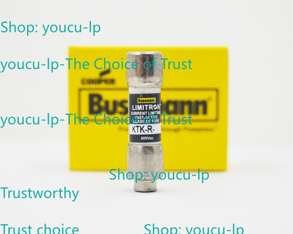 10pcs Bussmann KTK-R-10 ( KTK-R-10) 10 Amp 600V Fast-Acting Fuses