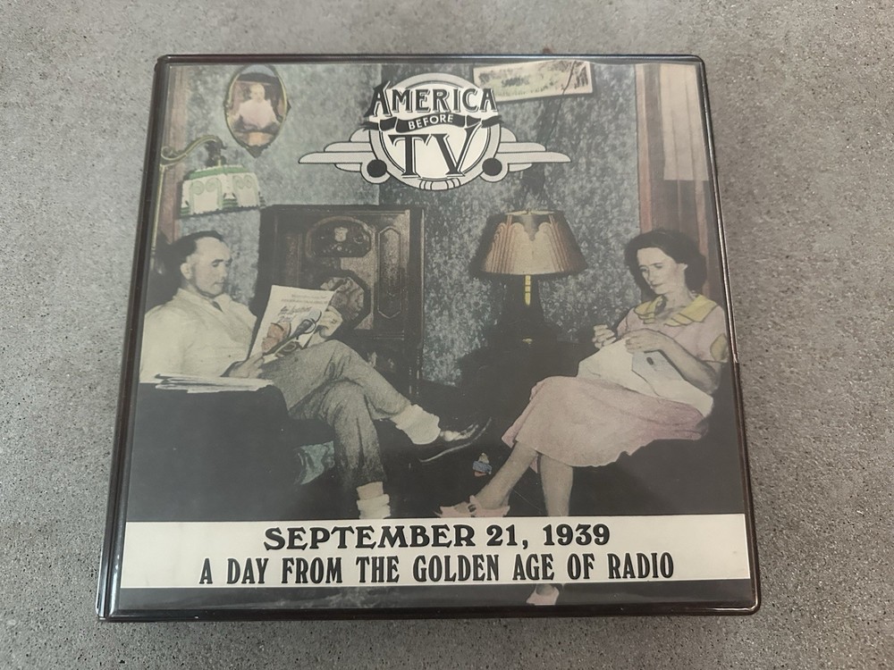 America Before TV September 21, 1939 Golden Age of Radio 12 Audio Cassette Tapes