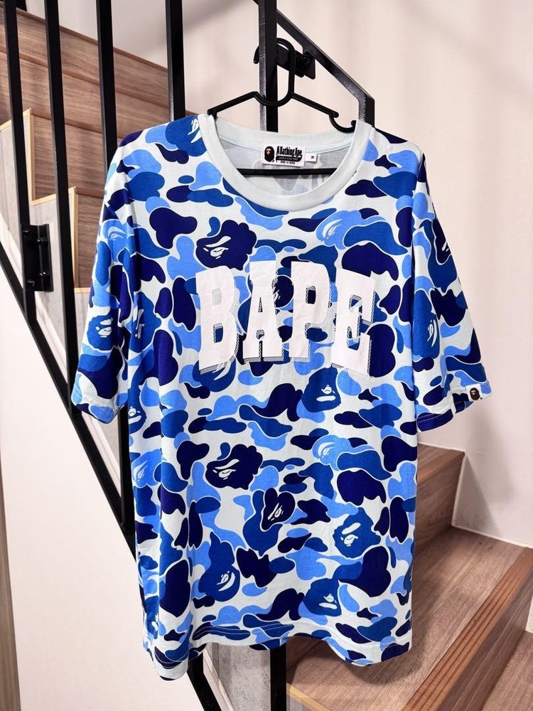 BAPE ABC Camo Relaxed Fit Logo T-Shirt in Size M 842849