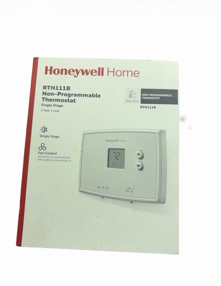 Honeywell RTH111B1024 Digital Non-Programmable Thermostat - White