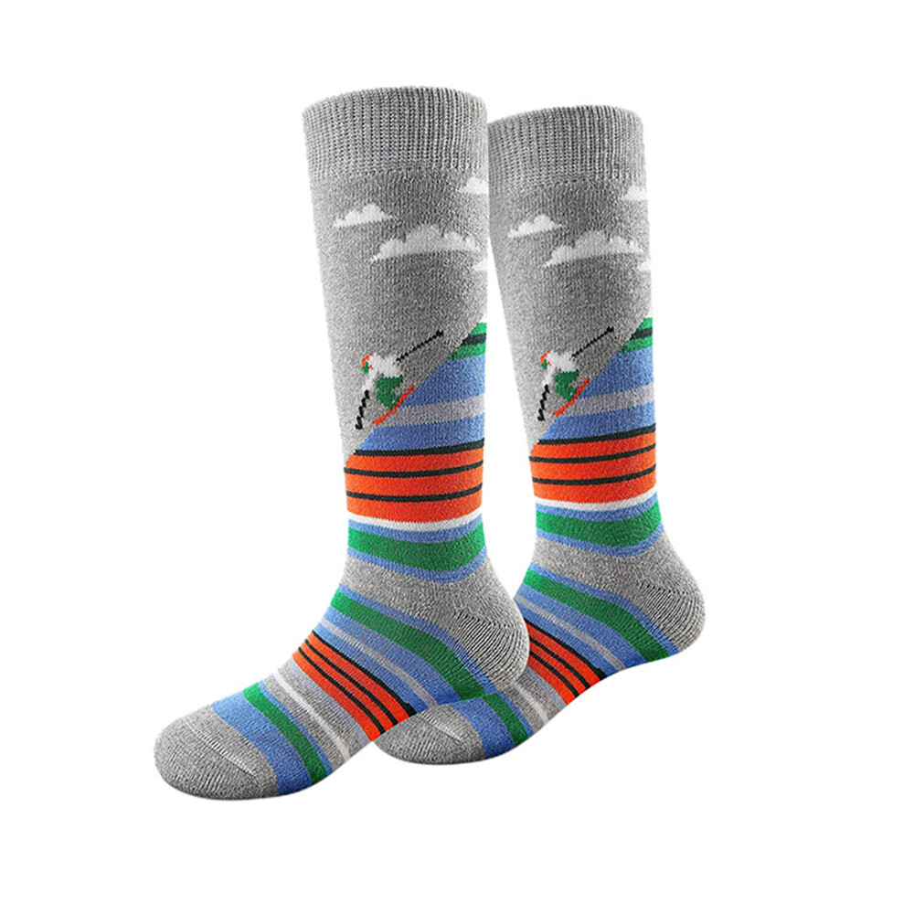 Performance Ski and Snowboard Socks for Women and Men Non-Slip Long Tube Cycling Sports Socks