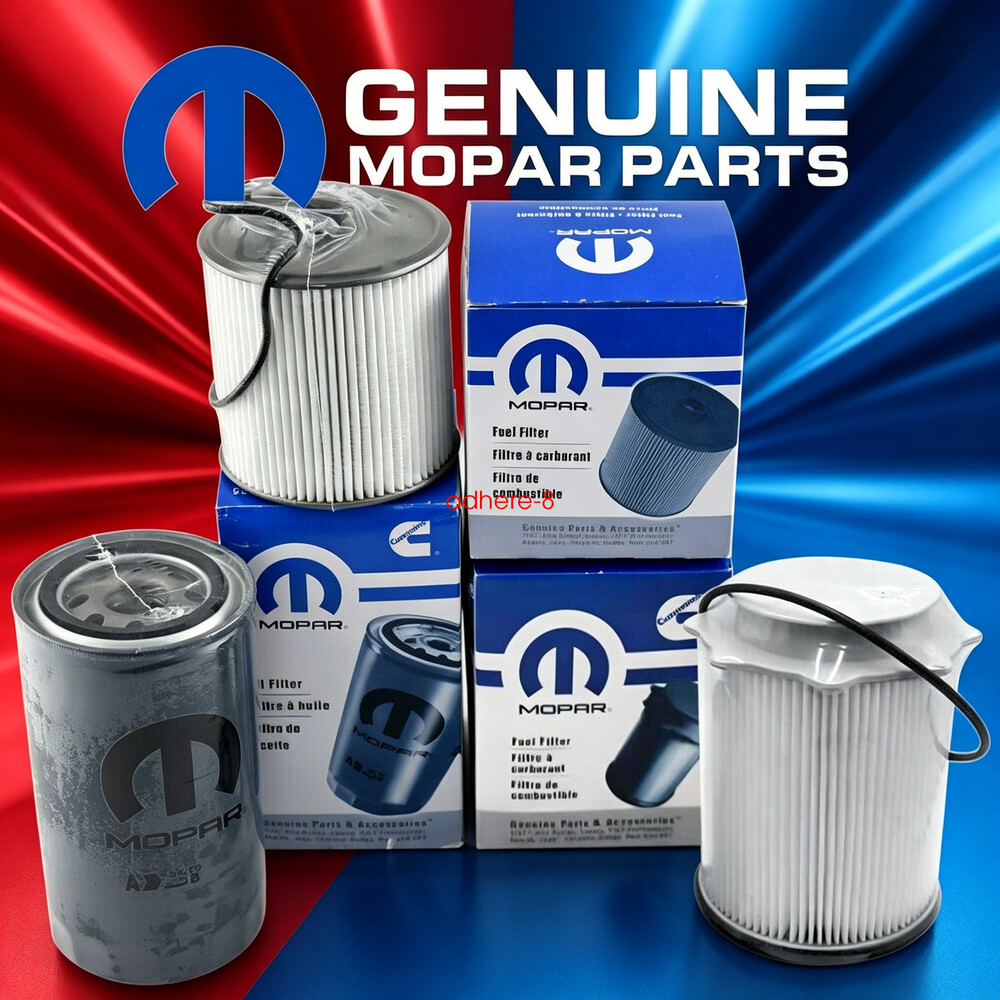 2019-23 Ram 2500 3500 4500 5500 Factory Mopar Diesel Fuel and Oil Filter Set