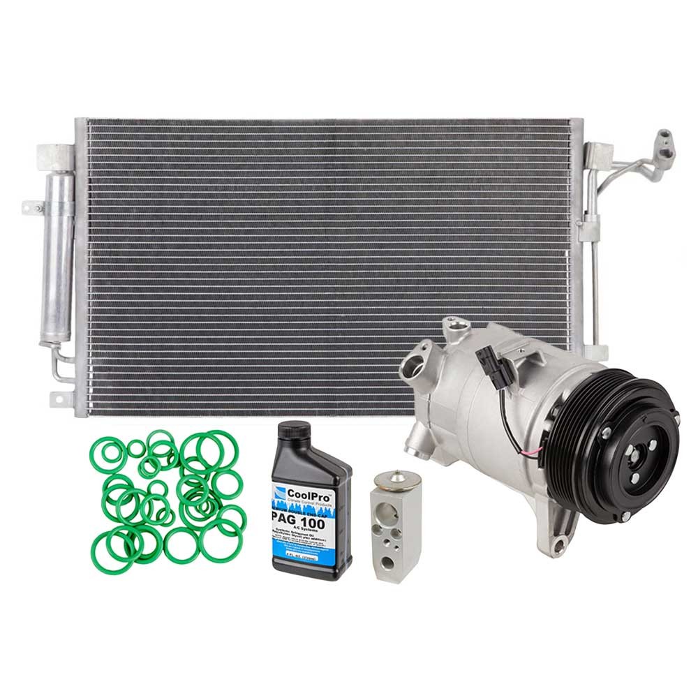 For Nissan Maxima 2009-2014 A/C Kit w/ AC Compressor Condenser & Drier DAC