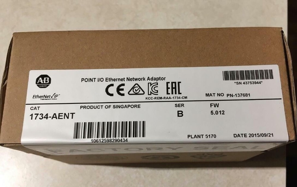 1PC AB PLC MODULE 1734-AENT 1734AENT NEW One Year Warranty  *yt