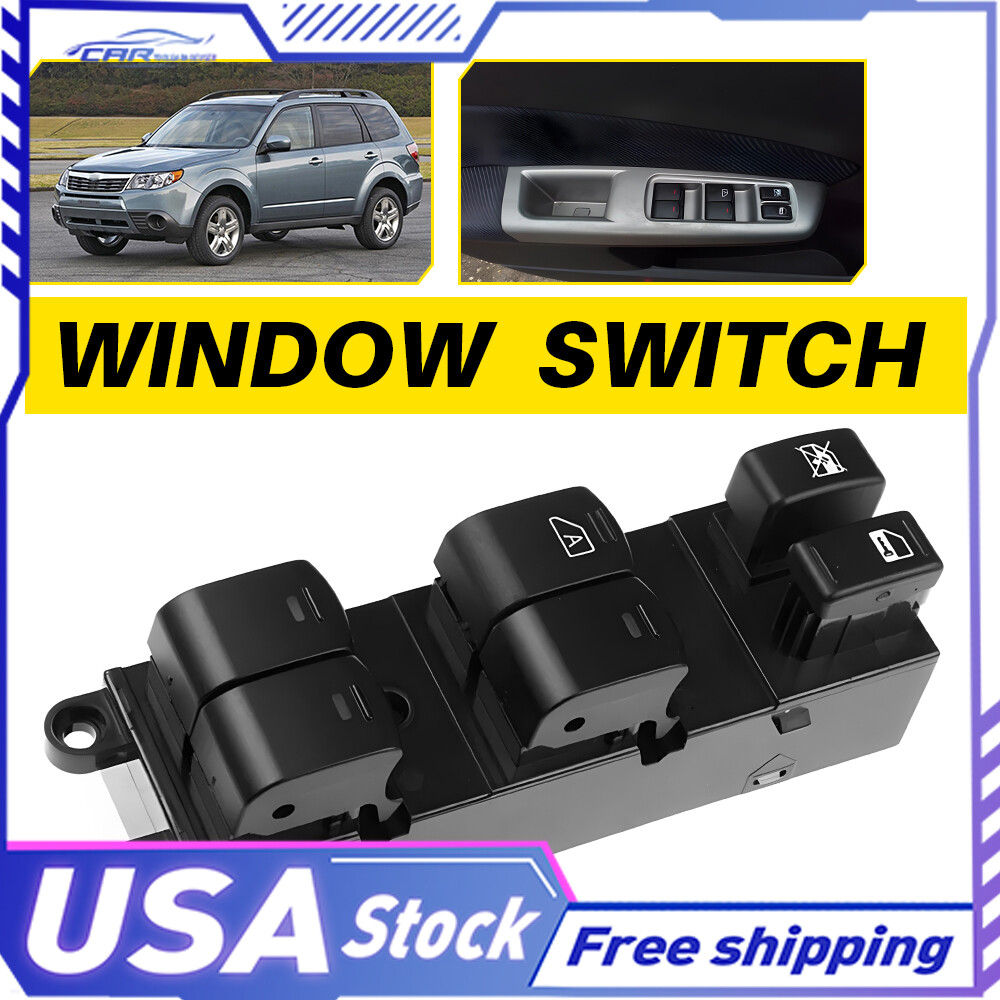 Pack of 1 for Impreza Subaru Left 08-12 Front Driver Side Power Window Switch